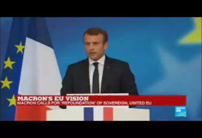 Macron’un Yeni Avrupa Vizyonu İddiası