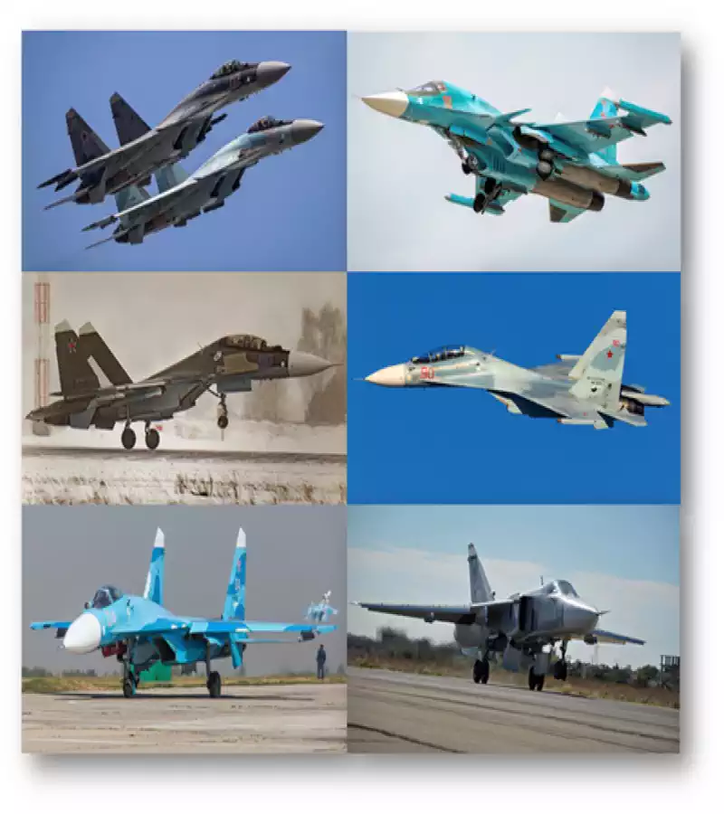 Rusya'nın Operasyonel Avcı, Önleme, Bombardıman Sınıfı Savaş Uçakları ve Ukrayna Savaşında Kullanımları
