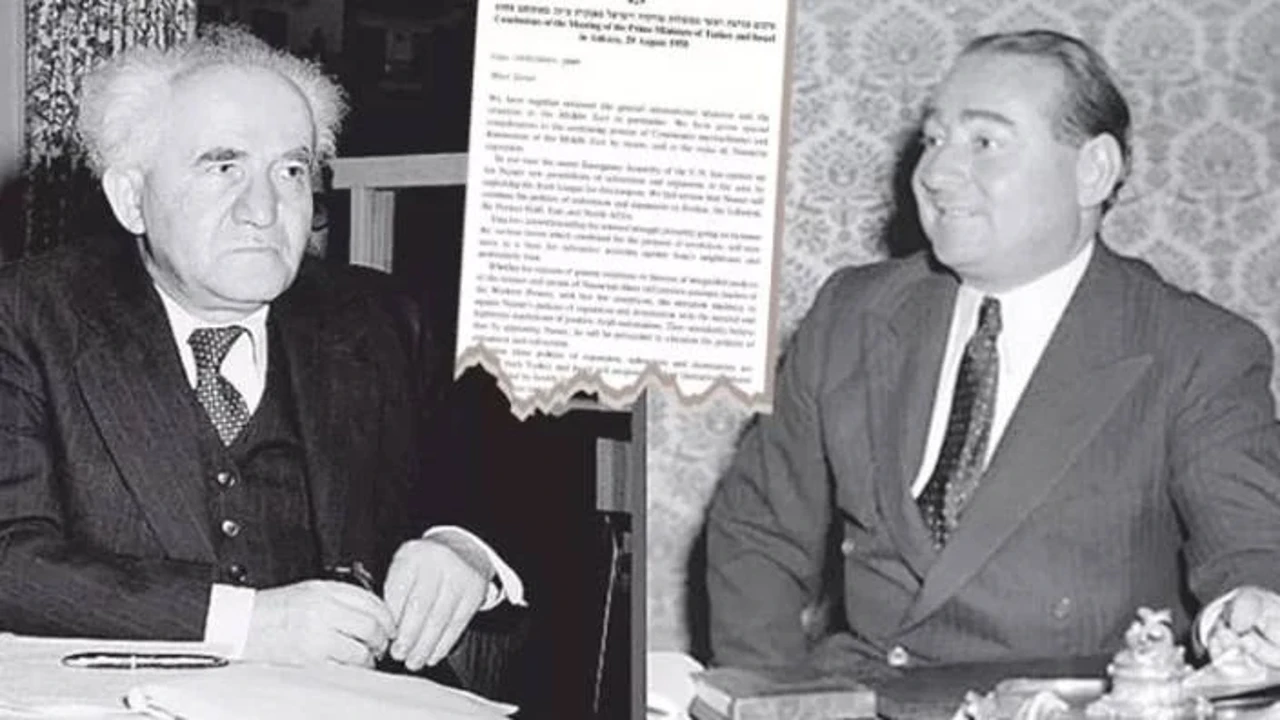 İsrail’in Dış Politikasına İlişkin Belgeler Işığında  Menderes-Gurion Görüşmesi