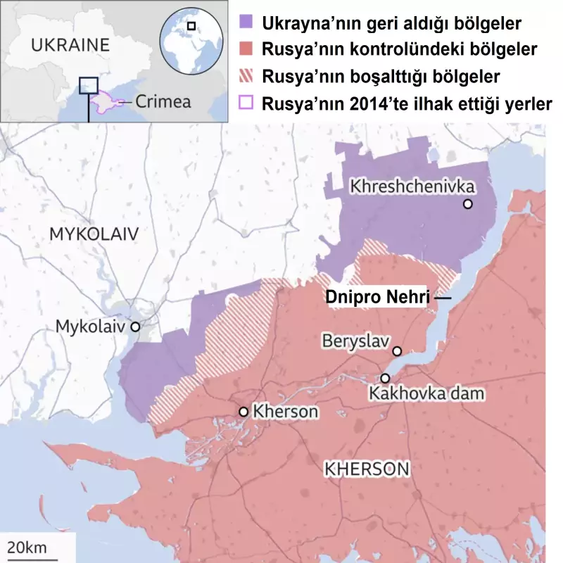 Ruslar Herson’dan Çekiliyor, Ukrayna’da Asıl Savaş Şimdi mi Başlıyor?
