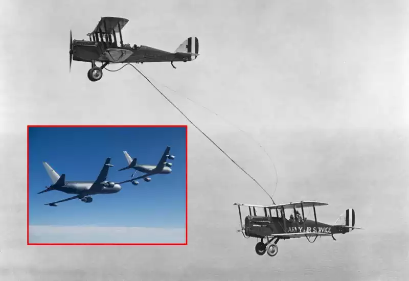 100 Yıl Önce Bugün Havada Yakıt İkmali İlk Defa Nasıl Yapıldı ve Türk Hava Kuvvetleri Bu Yeteneği Ne Zaman Kazandı?